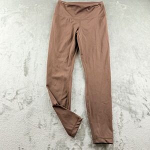 Yogalicious Lux Women's Small High Waisted Leggings Brown Yoga Pants Activewear